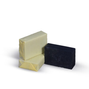 Charcoal soap trio